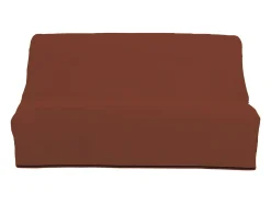 Funda sofá cama de algodón PANAMA Ladrillo