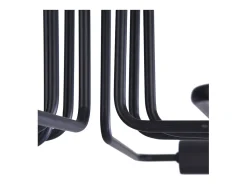 Gilbert Plafón Negro, 8 Luces, E27