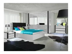 Gran espejo blanco 120x60 cm - Colección LINA