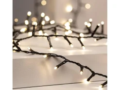 Guirnalda Cable LED Classic Negro 35m 3000K Blanco Cálido