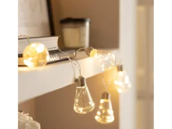 Guirnalda de Bombillas LED Edison 2m 3000K Blanco Cálido