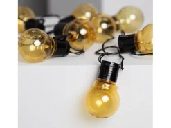 Guirnalda de Bombillas LED Solar Nikola 2m 6000K Blanco Frío