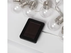 Guirnalda de Bombillas LED Solar Galilei 2m 3000K Blanco Cálido