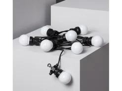 Guirnalda de Bombillas LED Solar Exterior Kuiper 7m Blanco