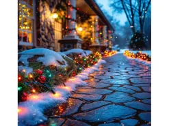 Guirnalda Solar Exterior Cable LED 12m RGB