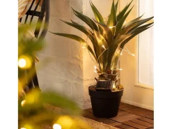 Guirnalda Solar Exterior LED Lilac 2m 3000K Blanco Cálido