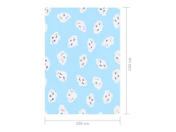 Hanover Alfombra estampada tela multicolor 160x230 cm