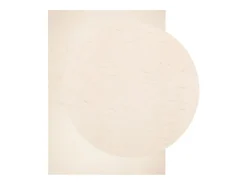 Hester Alfombra de pelo corto suave lavable HUARTE beige 120x170 cm