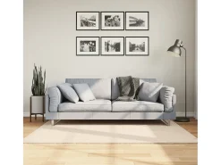 Hester Alfombra de pelo corto suave lavable HUARTE beige 120x170 cm