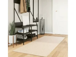 Hester Alfombra de pelo corto suave lavable HUARTE beige 80x200 cm