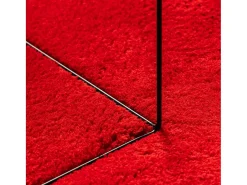 Hester Alfombra de pelo corto suave lavable HUARTE rojo 140x200 cm