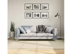 Hester Alfombra de pelo corto suave lavable HUARTE crema 160x230 cm