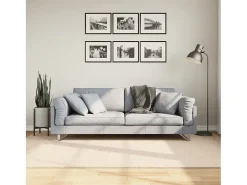 Hester Alfombra de pelo corto suave lavable HUARTE beige 160x230 cm