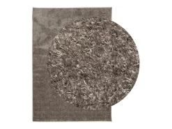 High Point Alfombra pelo largo aspecto brillante ISTAN gris 120x170 cm