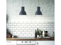 Ideal Lux Breeze - 1 lámpara colgante de techo tipo domo negro, E27