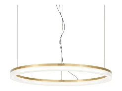 Ideal Lux CROWN Lámpara de Techo Colgante LED Integrada Latón 4300Lm 3000K
