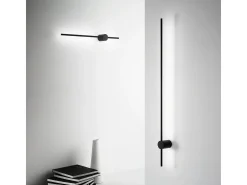 Ideal Lux ESSENCE Aplique Led Integrado Negro 70cm 3000K