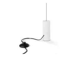 Ideal Lux FILO Luz de techo colgante LED integrada, blanca, 3000 K, no regulable