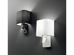 Ideal Lux GEA - Marco interior negro (la pantalla se vende por separado), E27