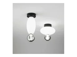 Ideal Lux LUMIERE Foco LED Integrado Semi Empotrable Negro 1450Lm 3000K