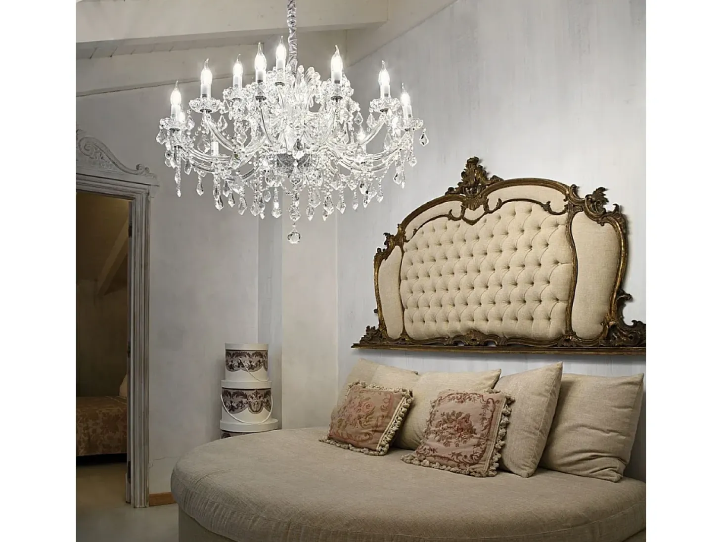 Ideal Lux Napoleon - Lámpara colgante Light Chrome