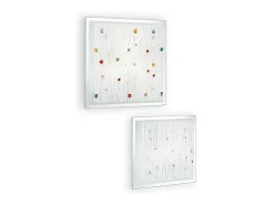 Ideal Lux Ocean - 3 luces de empotrar de interior grande multicolor, E27