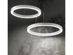 Ideal Lux Oracle - Colgante de techo mediano LED integrado Blanco 3000K