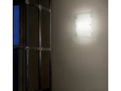 Ideal Lux Triplo - 1 luz de pared pequeña para interior de vidrio, E27