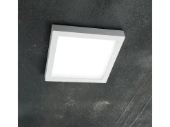 Ideal Lux Universal - Foco empotrado mediano cuadrado interior 1 luz LED Blanco