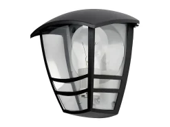 Iluminacion Para Exterior Aplique Alnilan Negro En Aluminio