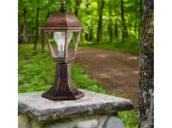 Iluminacion Para Jardin Sobremuro Albahaca Dorado