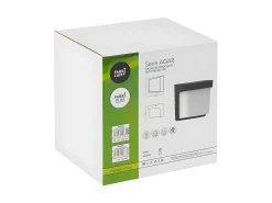 Iluminacion Para Terrazas Aplique Agar Gris Ip65,