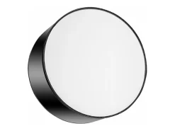 Incasso cilindrico nero 25cm E27 Plafón cilíndrico Negro 25cm E27