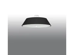 Incasso Cilindrico Nero 60cm E27 Plafón cilíndrico Negro 60cm E27