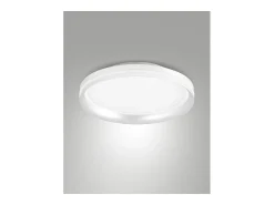 Isy - Fabas Luce Lámpara de techo LED de aluminio - LED integrado 42W IP20 Blanco