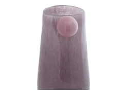 Jarrón Bolita Mediano - Morado suave