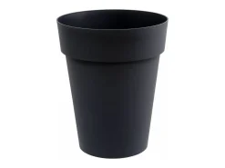 Jarrón de media altura Ø 44 x 53 cm - 50 L - Gris Antracita