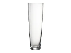 Jarrón de vidrio transparente 17.5*17.5*50 cm