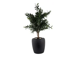 Jarrón Dex - Negro - Jarrón decorativo