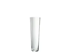 Jarrón extra cristal transparente Alt. 60 cm