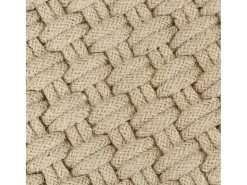Jochem Alfombra rectangular algodón natural 120x180 cm