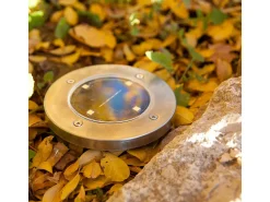 Juego de 8 balizas solares redondas D12CM DECKY