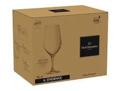 Juego de 6 Copas de Pie 45 cl Colección Evidence por Chef&Sommelier