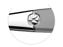 Juego de 2 cubiertos para ensalada Jet Sablé de acero inoxidable - Diseño contemporáneo Laguiole