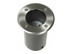 Juego de 3 focos empotrables redondos para exterior iluminación decorativa acero inoxidable 2402035