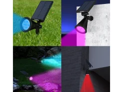 Juego de 2 focos solares 200LM SPIKY