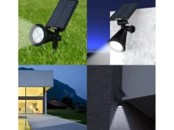 Juego de 2 focos solares 200LM SPIKY