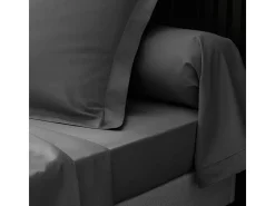 Juego de 2 Fundas de Almohada Percale Rojas 50x70cm - Suaves y Sedosas