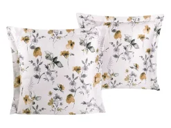 Juego de 2 fundas de almohada satén de algodón "Septembre"