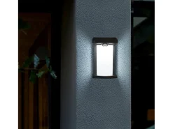 Juego de 2 luces de pared con sensor solar 100LM LUSTY